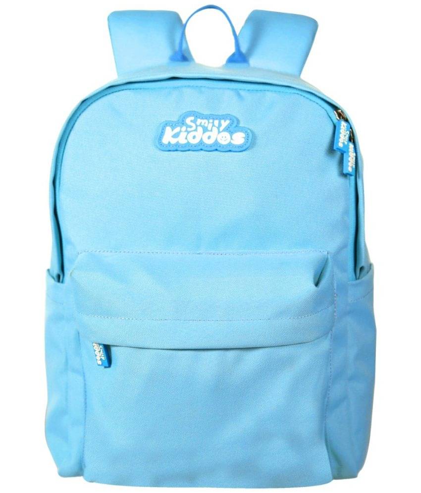     			SmilyKiddos 10 Ltrs Blue Polyester College Bag