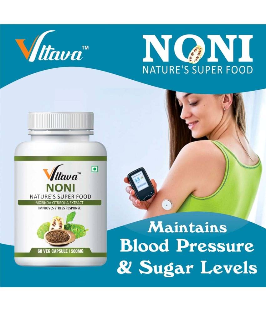 Vltava Noni Ayurvedic Capsules | Body Detoxifier Mind Power For Men women 60 mg Unflavoured Minerals Capsule Vltava Noni Ayurvedic Capsules | Body Detoxifier Mind Power For Men women 60 mg Unflavoured Minerals Capsule