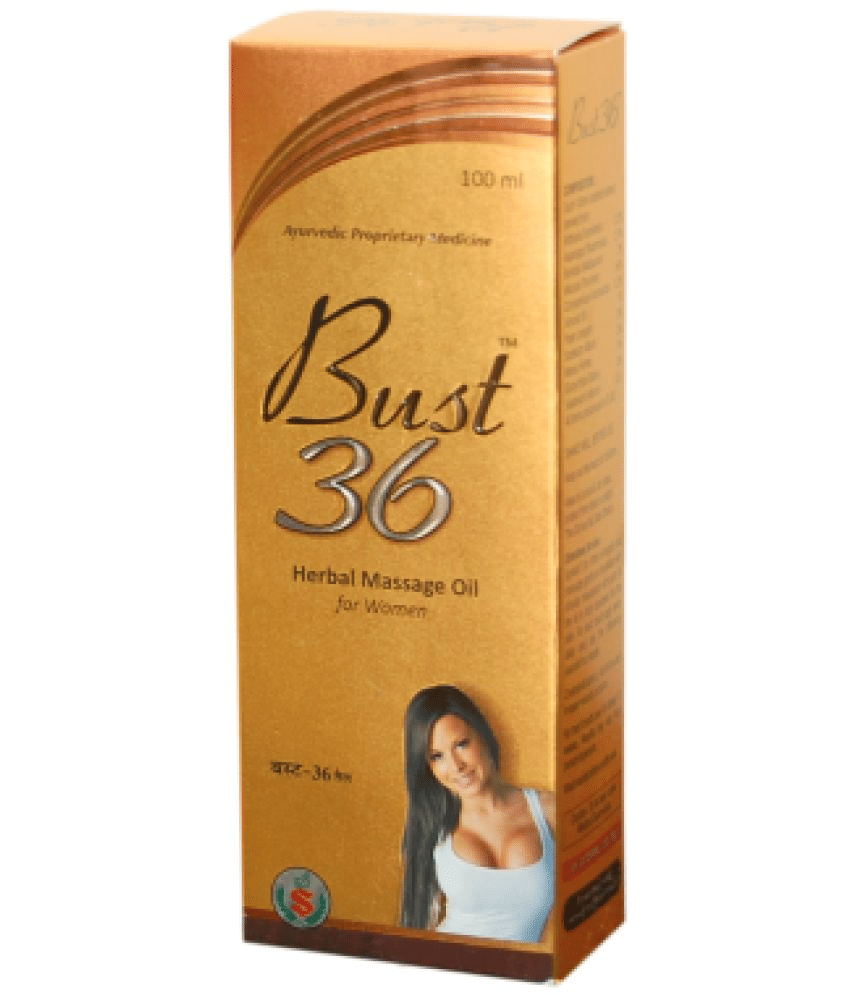     			Ayurveda Cure Bust 36 Herbal Massage Oil Shaping & Firming Oil 100 mL Pack of 3