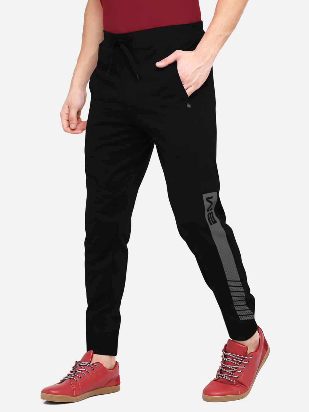 BULLMER - Black Polyester Men's Trackpants ( Pack of 1 )     			BULLMER - Black Polyester Men's Trackpants ( Pack of 1 )