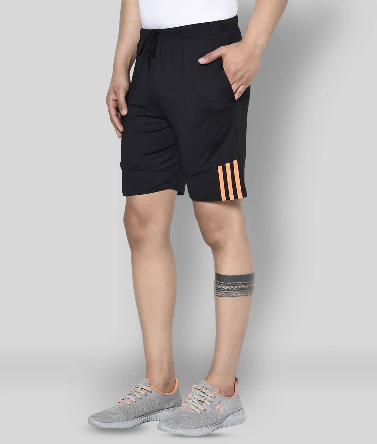 Glito - Black Polyester Men's Shorts ( Pack of 1 ) - Shorts | Buy online on ZillyBuy