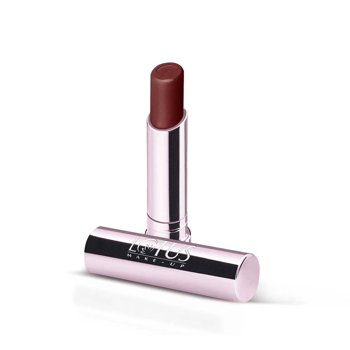     			Lotus Makeup Ecostay Natural Matte Lip Color - Oriental Poppy NM11 LongLasting 4.2g (Pack of 1)