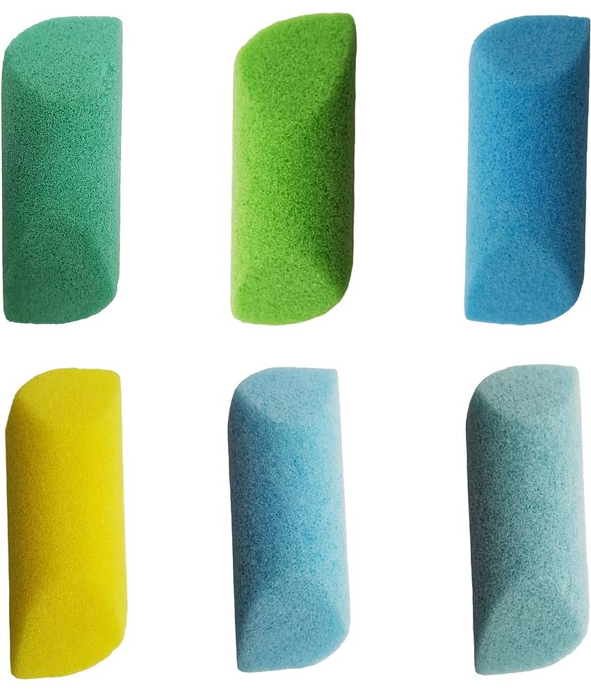 Majestique Sponge Foot Buffer And Foot Filer, Moisturizing Bod Wash With Clean 3Pcs Color May Vary