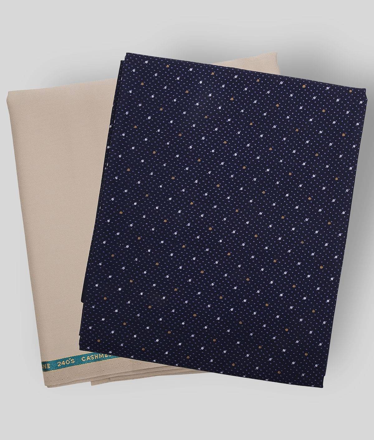     			Maharaja Multi Poly Viscose Unstitched Shirts & Trousers