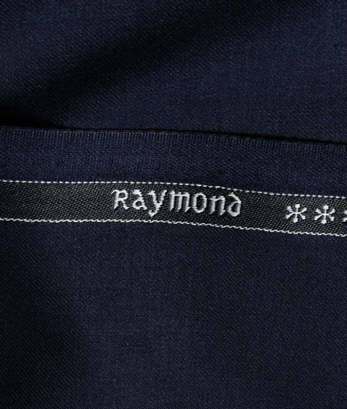     			Raymond - Navy Cotton Blend Men's Unstitched Pant Piece ( Pack of 1 )