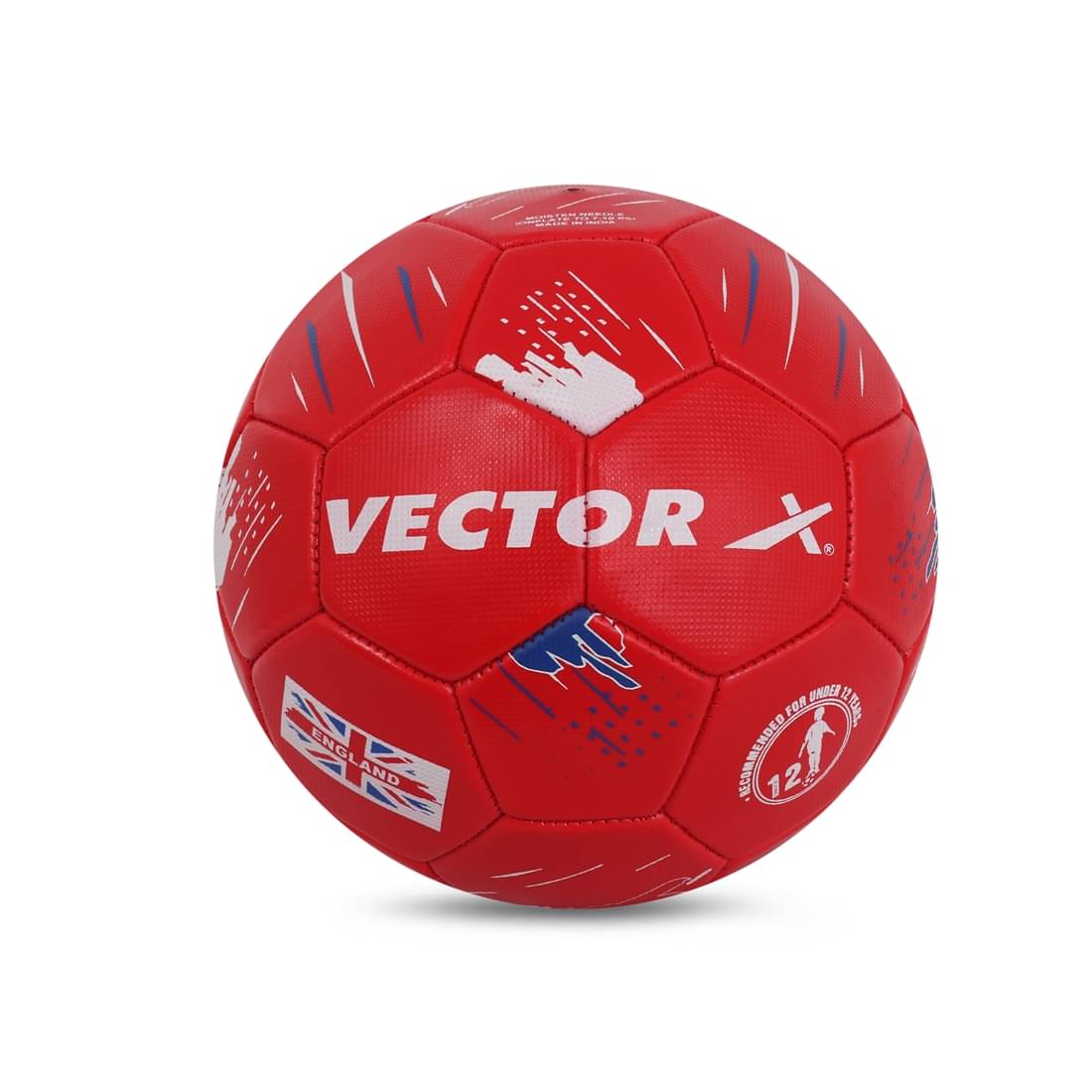     			Vector X - Red PVC Football ( Pack of 1 )