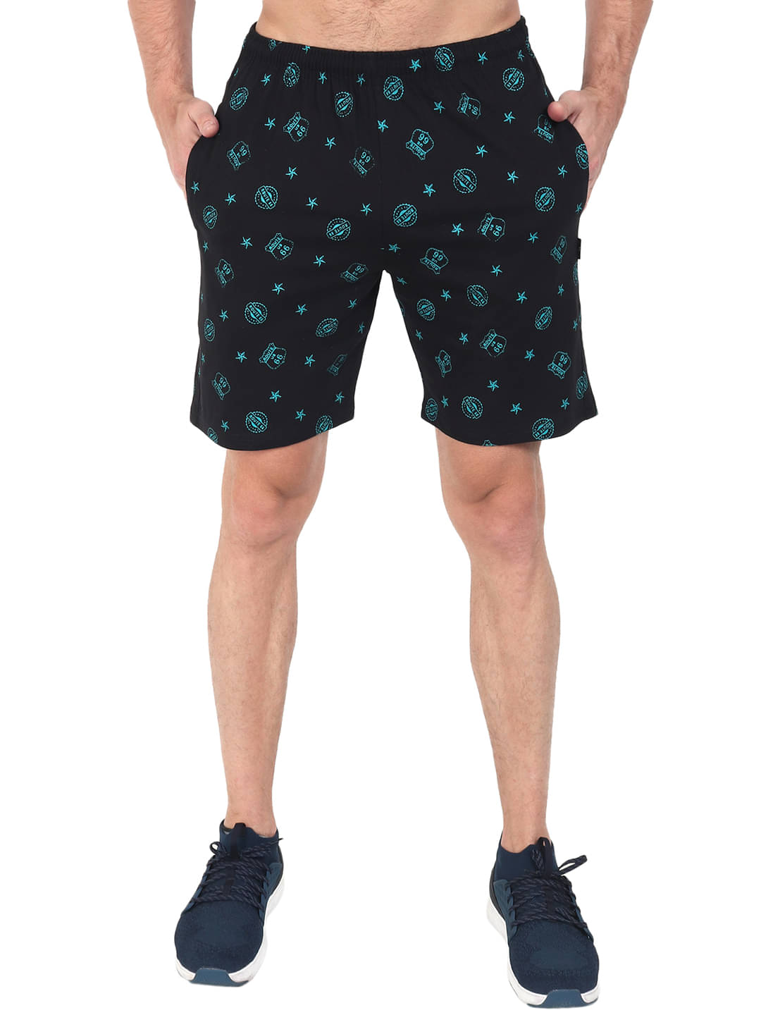     			Zeffit - Black Cotton Blend Men's Shorts ( Pack of 1 )
