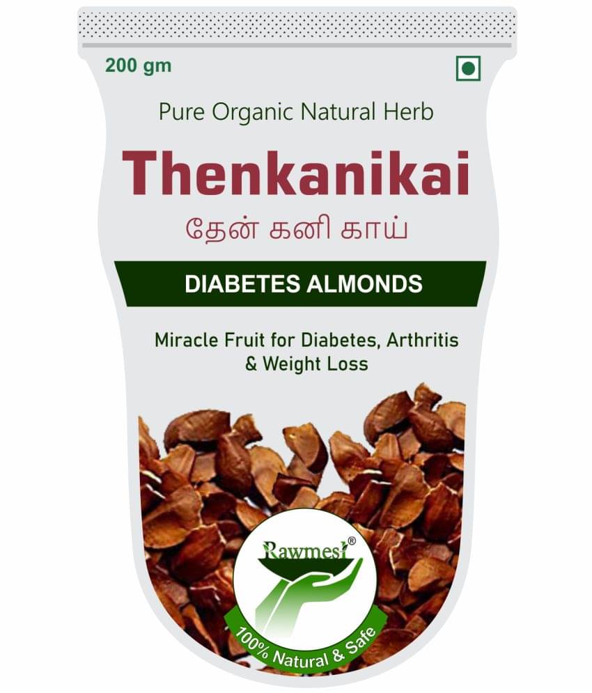     			Rawmest Thenkanikkai | Sugar Badam Kadwa Seeds Powder 200 Gm Pack of 1