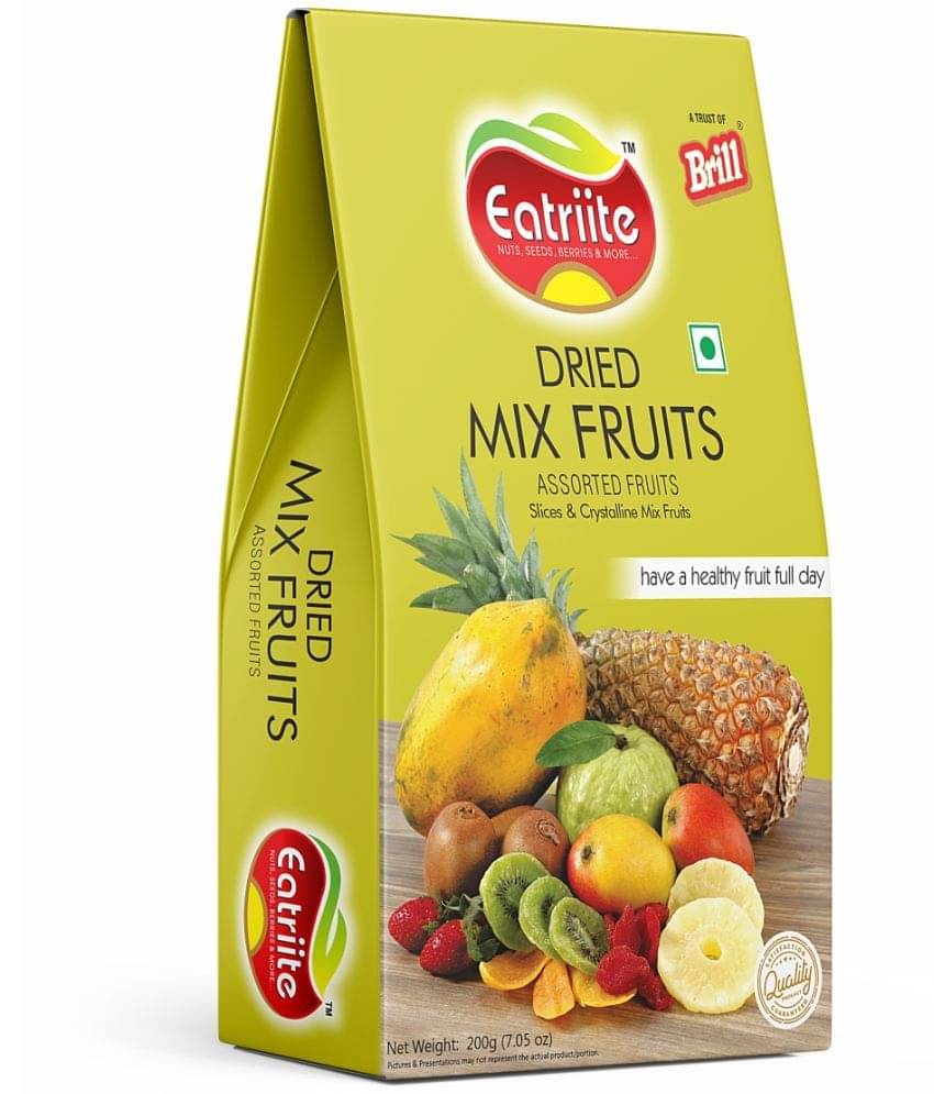Eatriite Dried Mix Fruits Assorted Fruits (200 g) Eatriite Dried Mix Fruits Assorted Fruits (200 g)