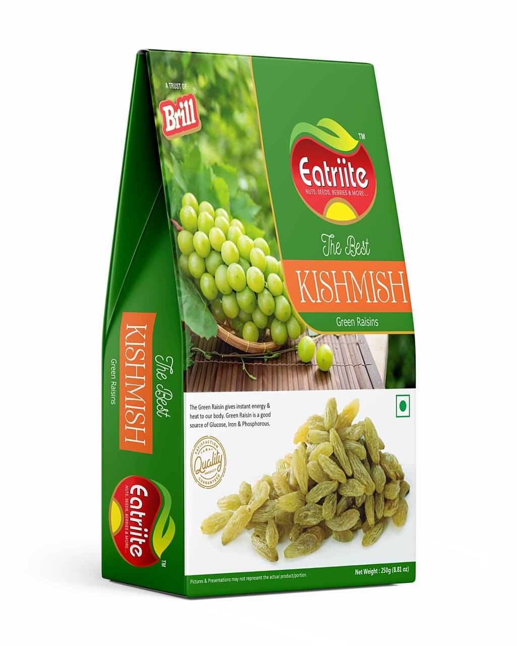     			Eatriite Green (Kandhari Kishmish) Raisins (200 g)