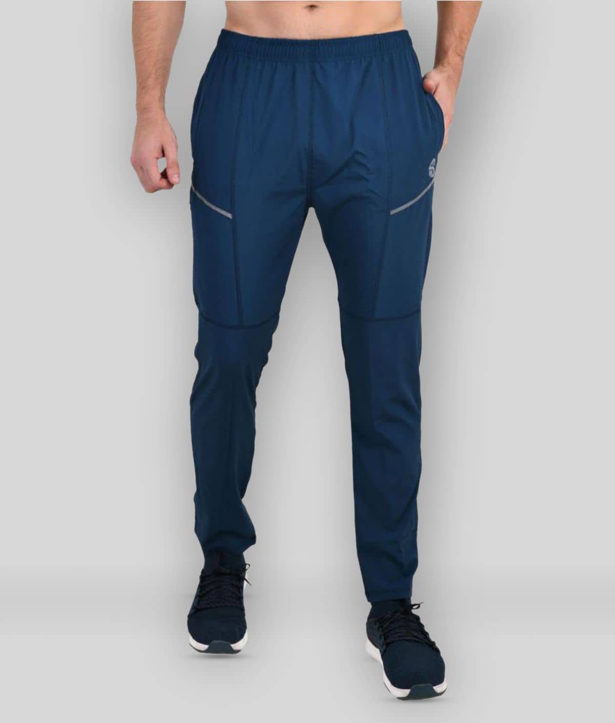 Forbro - Navy Blue Polyester Men's Trackpants ( Pack of 1 ) - Track Pants | Buy online on ZillyBuy