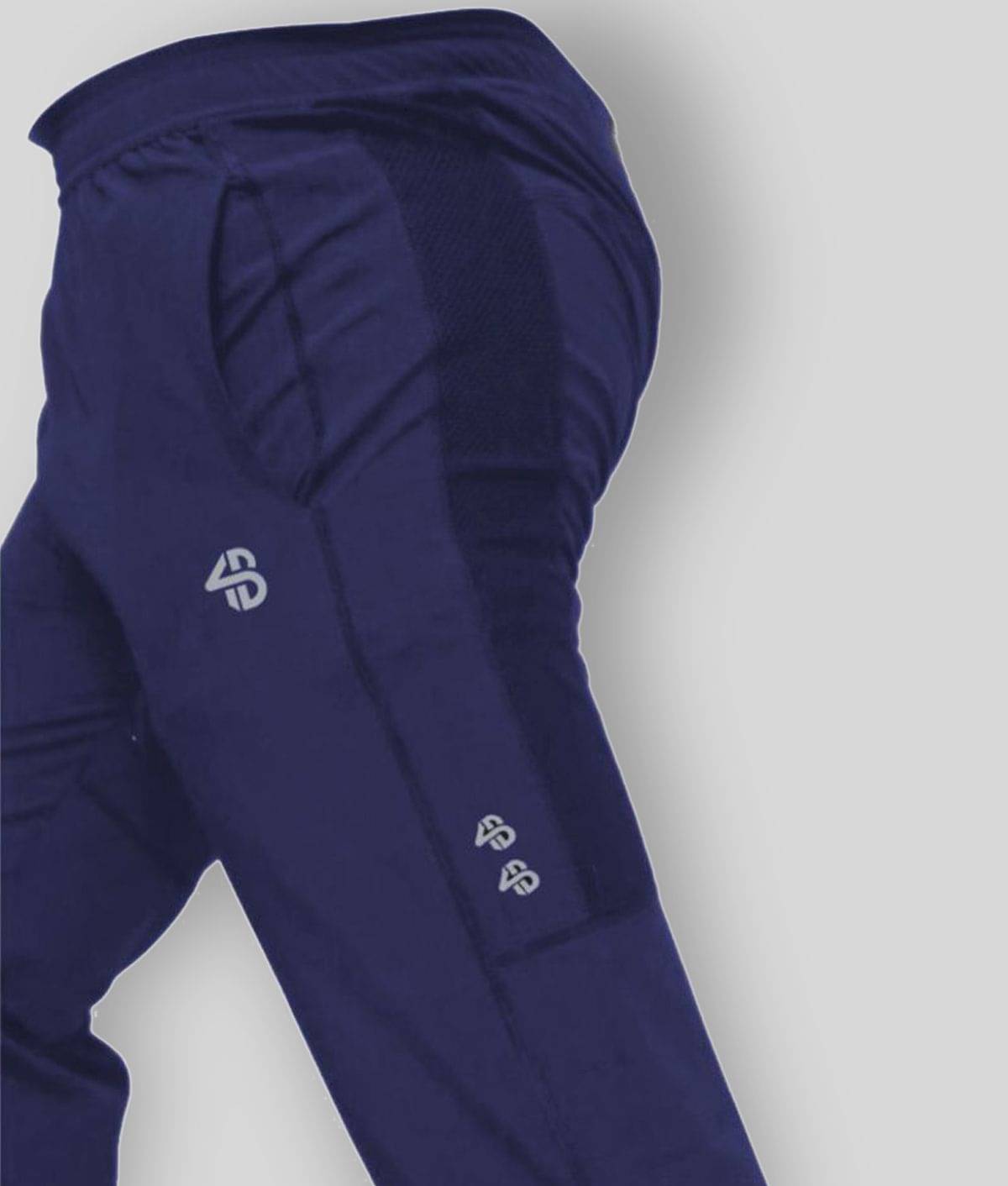 Forbro - Navy Blue Polyester Men's Trackpants ( Pack of 1 ) Forbro - Navy Blue Polyester Men's Trackpants ( Pack of 1 )