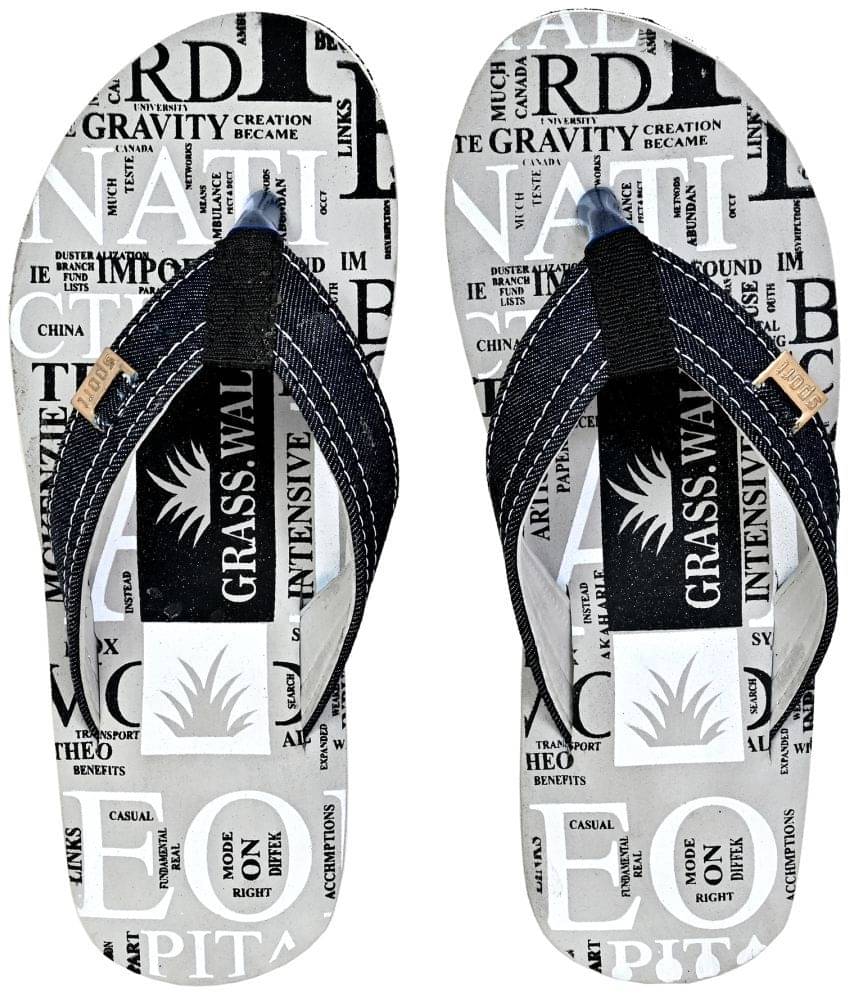     			GRASS WALK - Gray Men's Daily Slipper