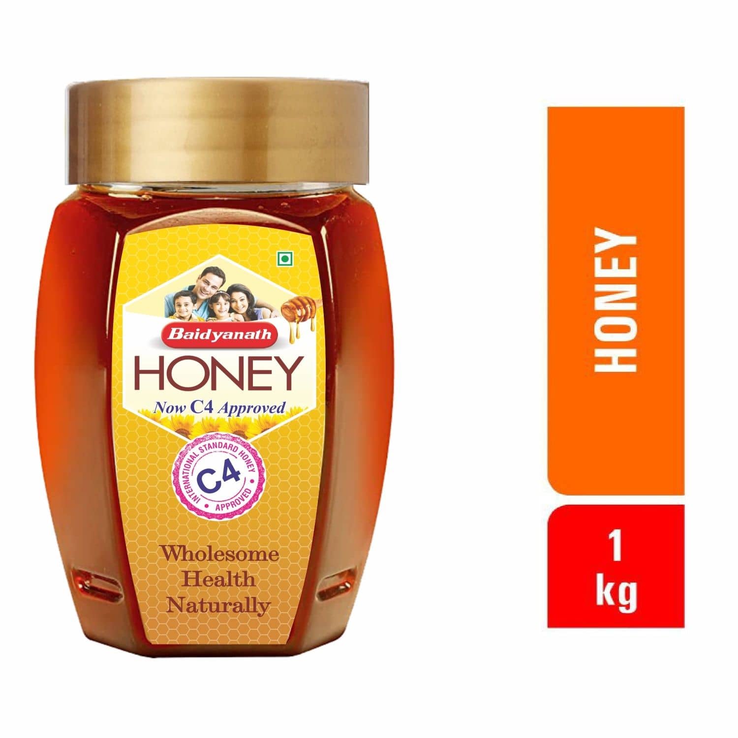 Baidyanath Honey 1 Kg Liquid (Pack of 1)