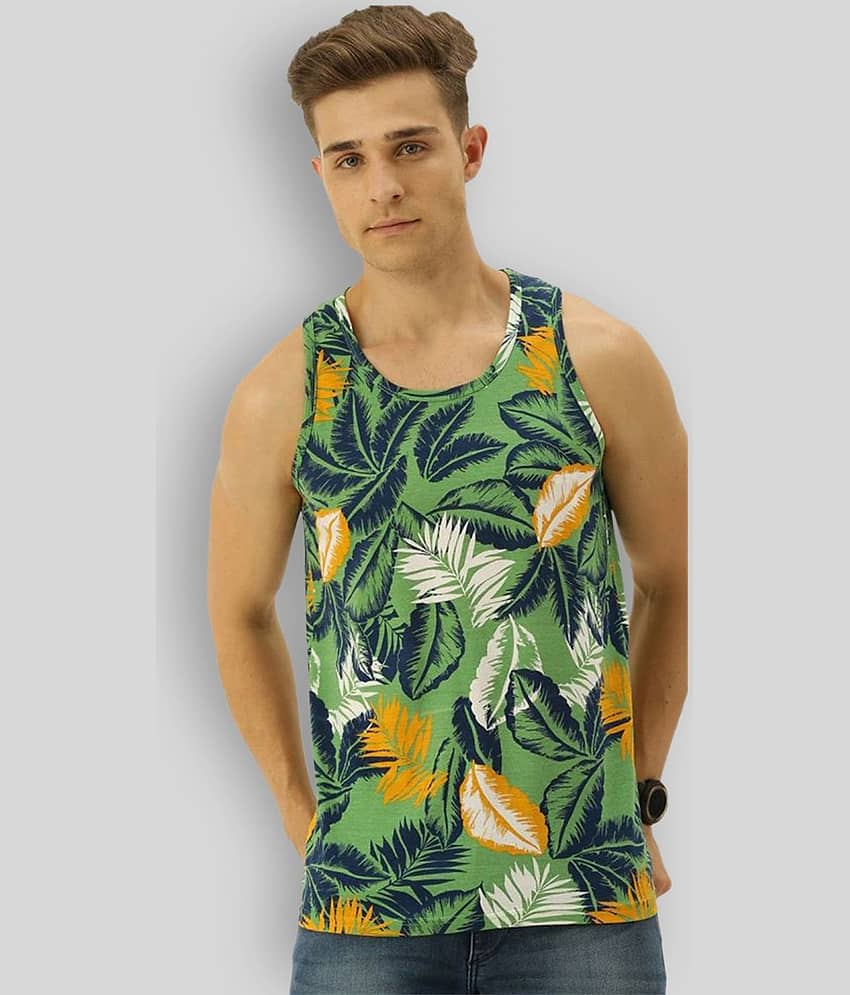 Veirdo Pack of 1 Cotton Blend Sleeveless Vest For Men ( Multicolor ) - Nightwear & Loungewear | Buy online on ZillyBuy