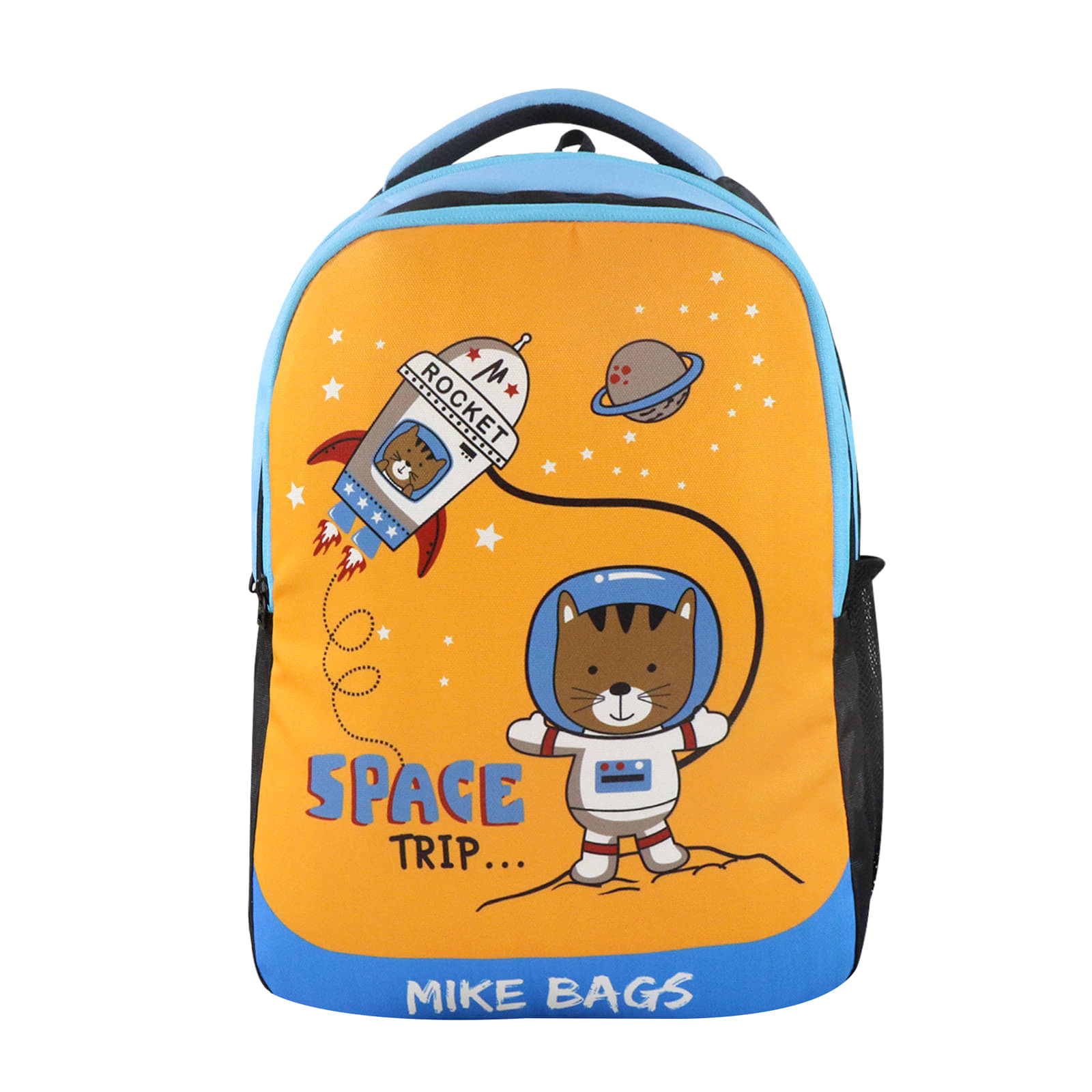     			mikebags 13 Ltrs Orange Polyester College Bag
