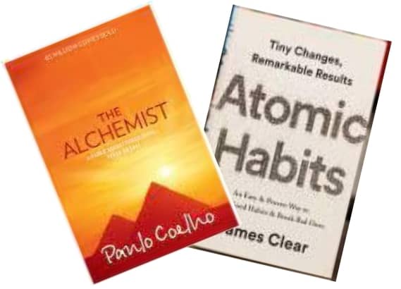 AtomicHabits + The Alchemist - Stationery | Buy online on ZillyBuy