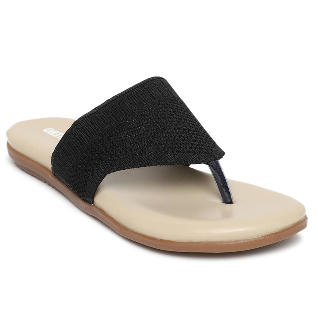 ORTHO JOY - Black Women's Flats ORTHO JOY - Black Women's Flats