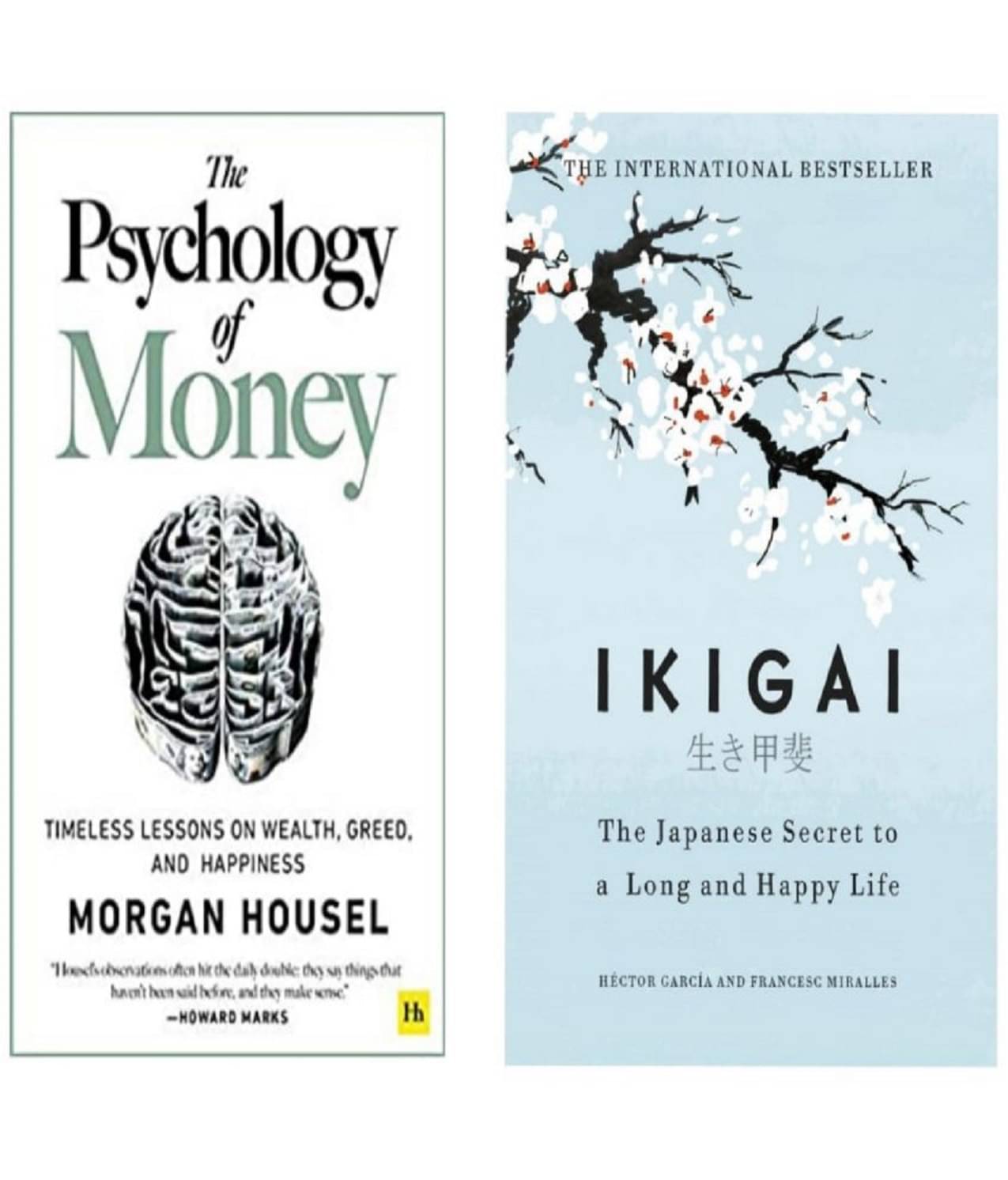Combo of 2 books Psychology of money + IKIGAI Combo of 2 books Psychology of money + IKIGAI