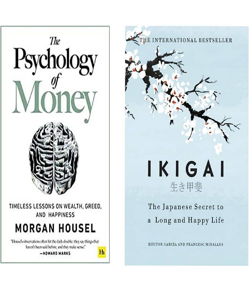 Combo of 2 books Psychology of money + IKIGAI - Stationery | Buy online on ZillyBuy