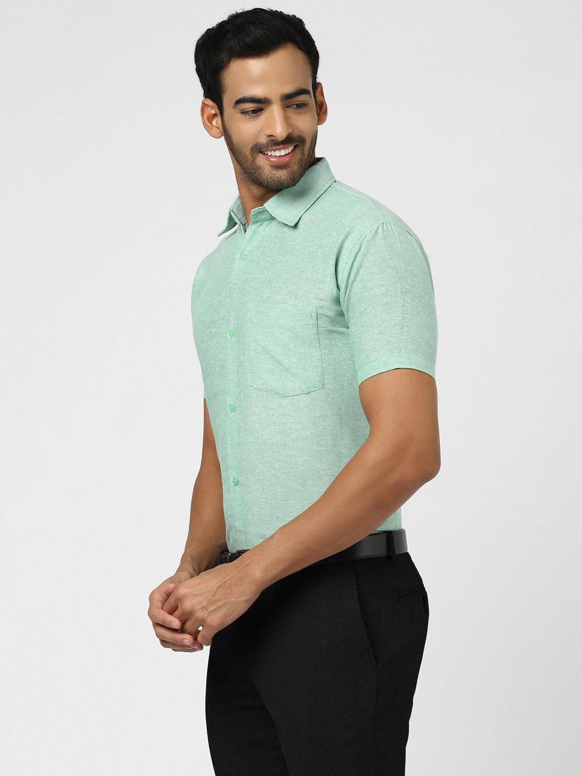 DESHBANDHU DBK - Multicolor Cotton Regular Fit Men's Formal Shirt (Pack of 2) - Image 7
