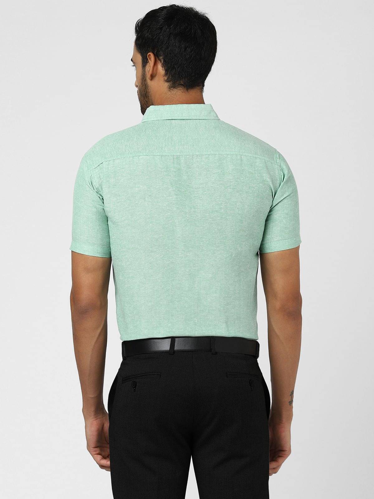DESHBANDHU DBK - Multicolor Cotton Regular Fit Men's Formal Shirt (Pack of 2) - Image 8