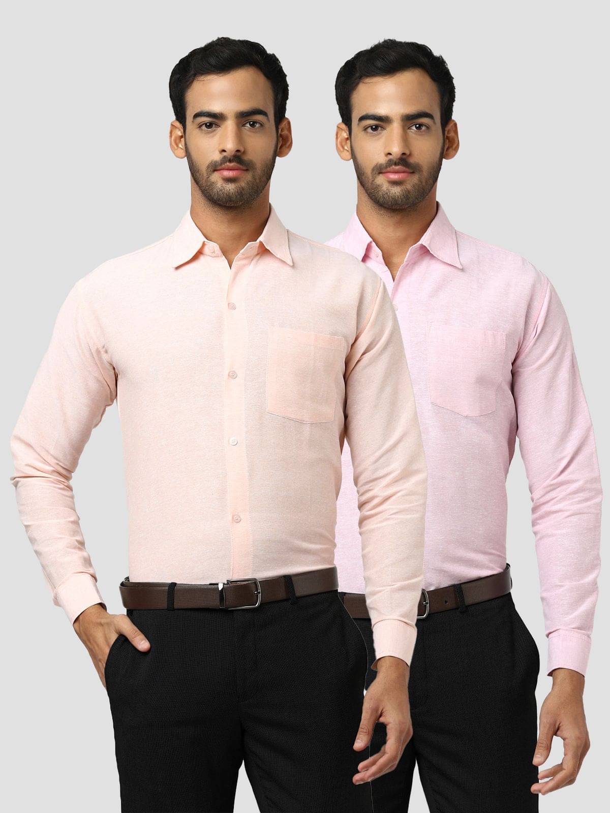 DESHBANDHU DBK - Multicolor Cotton Regular Fit Men's Casual Shirt (Pack of 2 ) DESHBANDHU DBK - Multicolor Cotton Regular Fit Men's Casual Shirt (Pack of 2 )