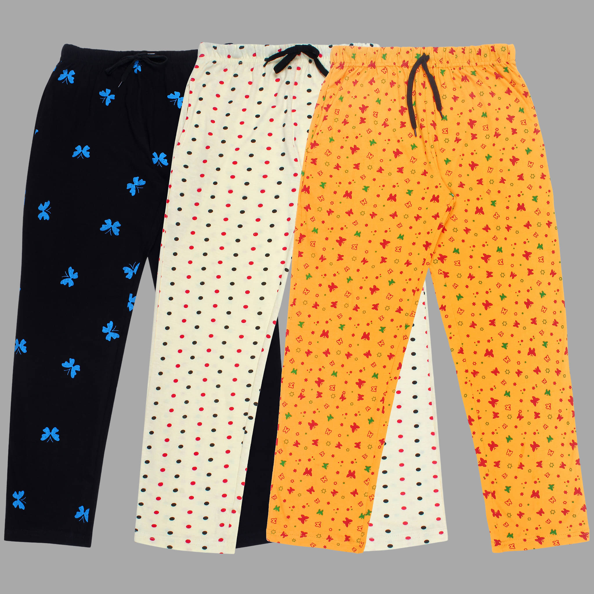     			Diaz Pack of 3 Boys Cotton Blend Trackpant ( Multi Color )