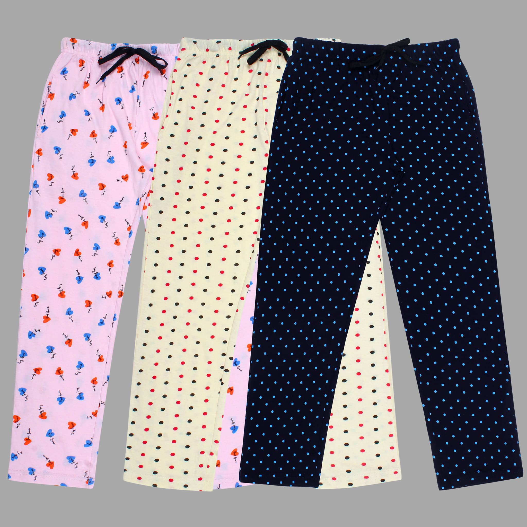     			Diaz Pack of 3 Boys Cotton Blend Trackpant ( Multi Color )