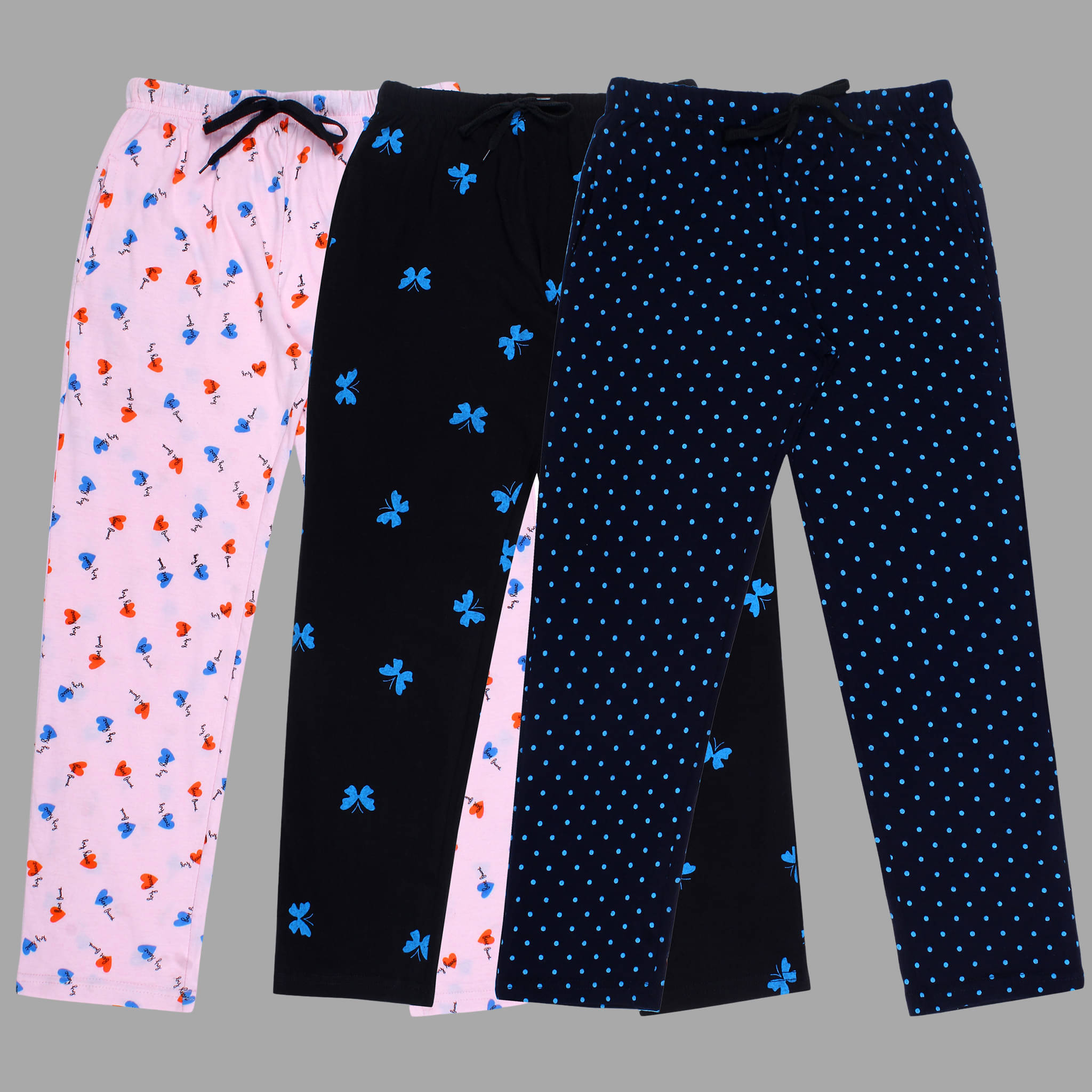     			Diaz Pack of 3 Boys Cotton Blend Trackpant ( Multi Color )