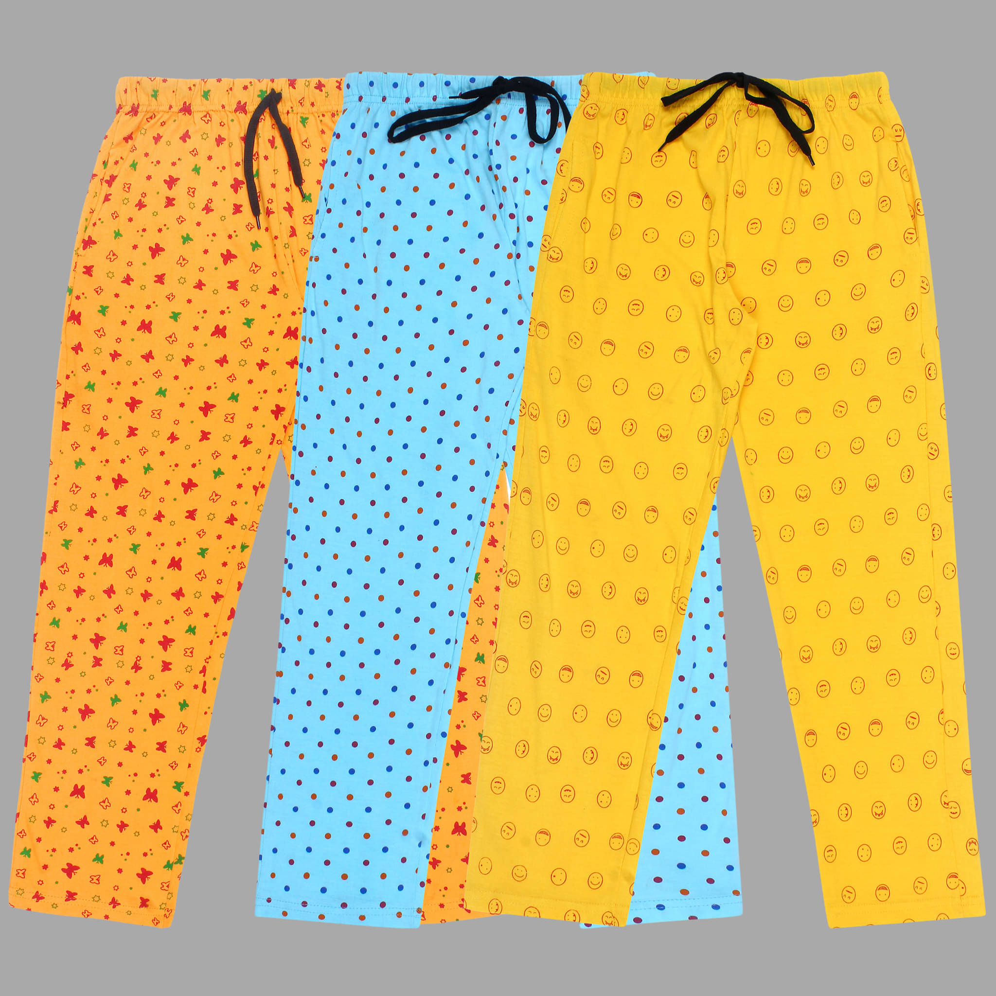     			Diaz Pack of 3 Boys Cotton Blend Trackpant ( Multi Color )