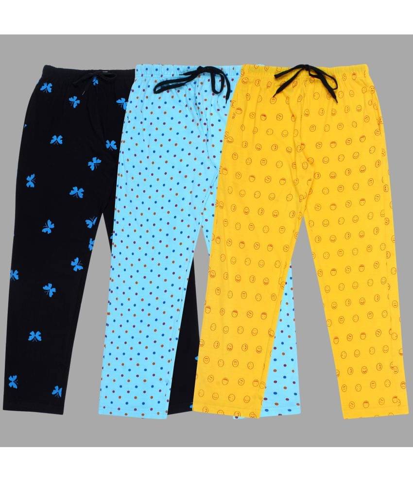     			Diaz Pack of 3 Boys Cotton Blend Trackpant ( Multi Color )
