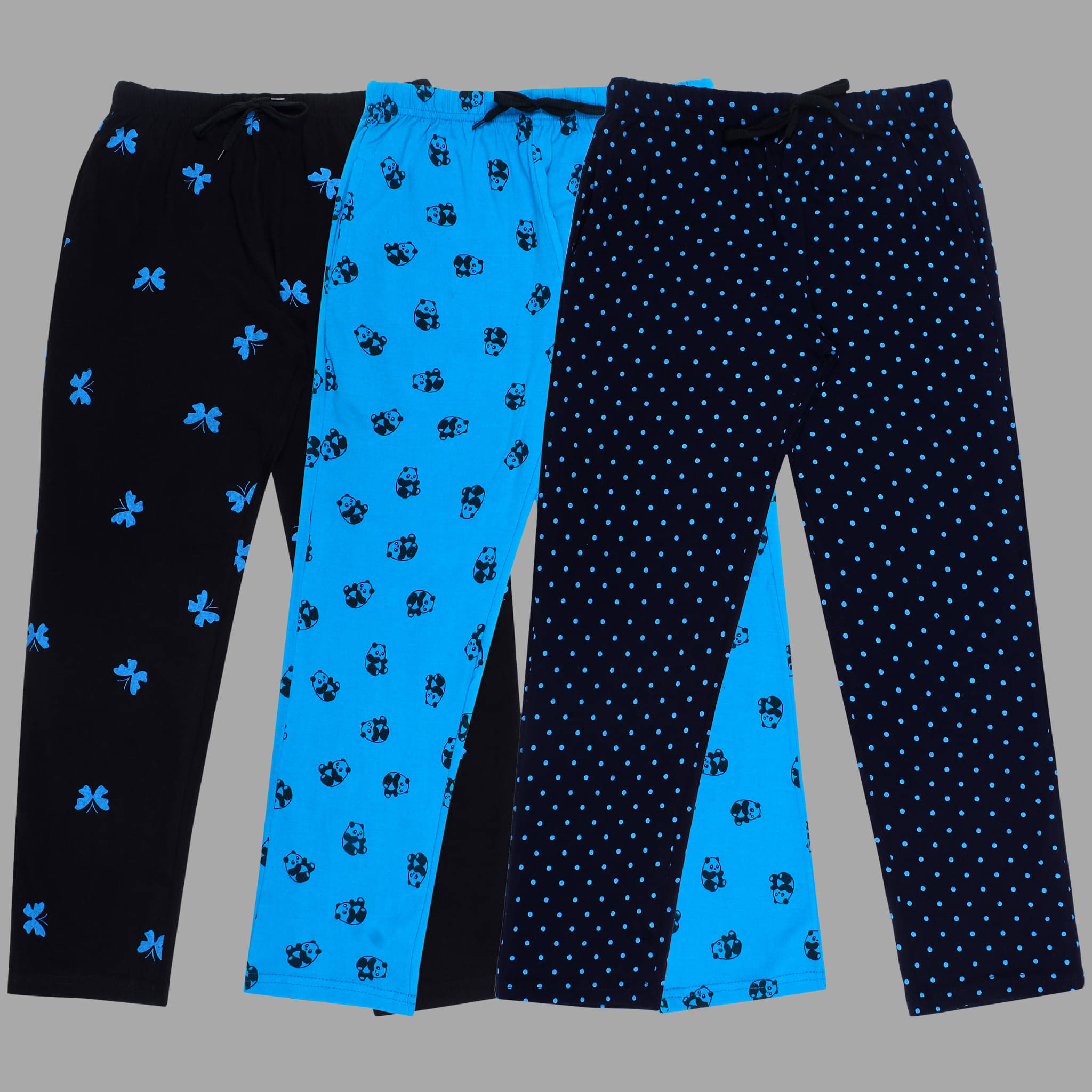     			Diaz Pack of 3 Boys Cotton Blend Trackpant ( Multi Color )