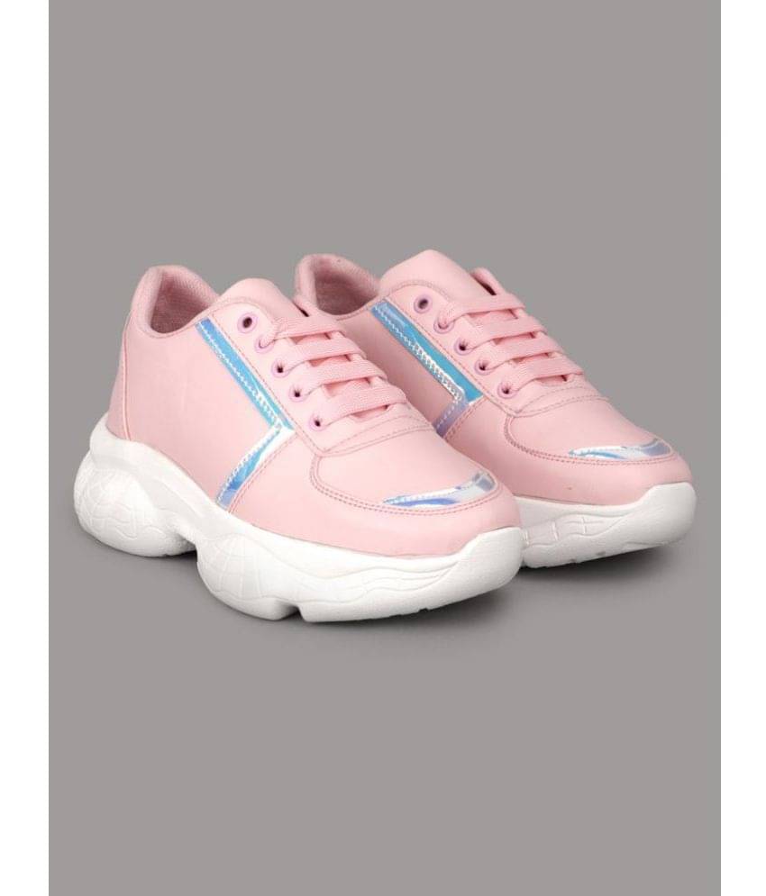    			RapidBox - Pink Women's Sneakers
