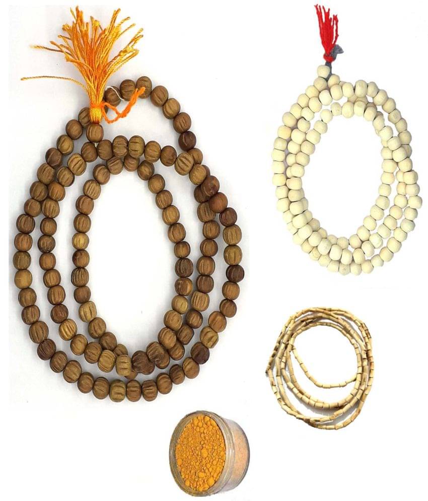     			Spherulemuster - Sandal Pooja Mala ( Pack of 4 )