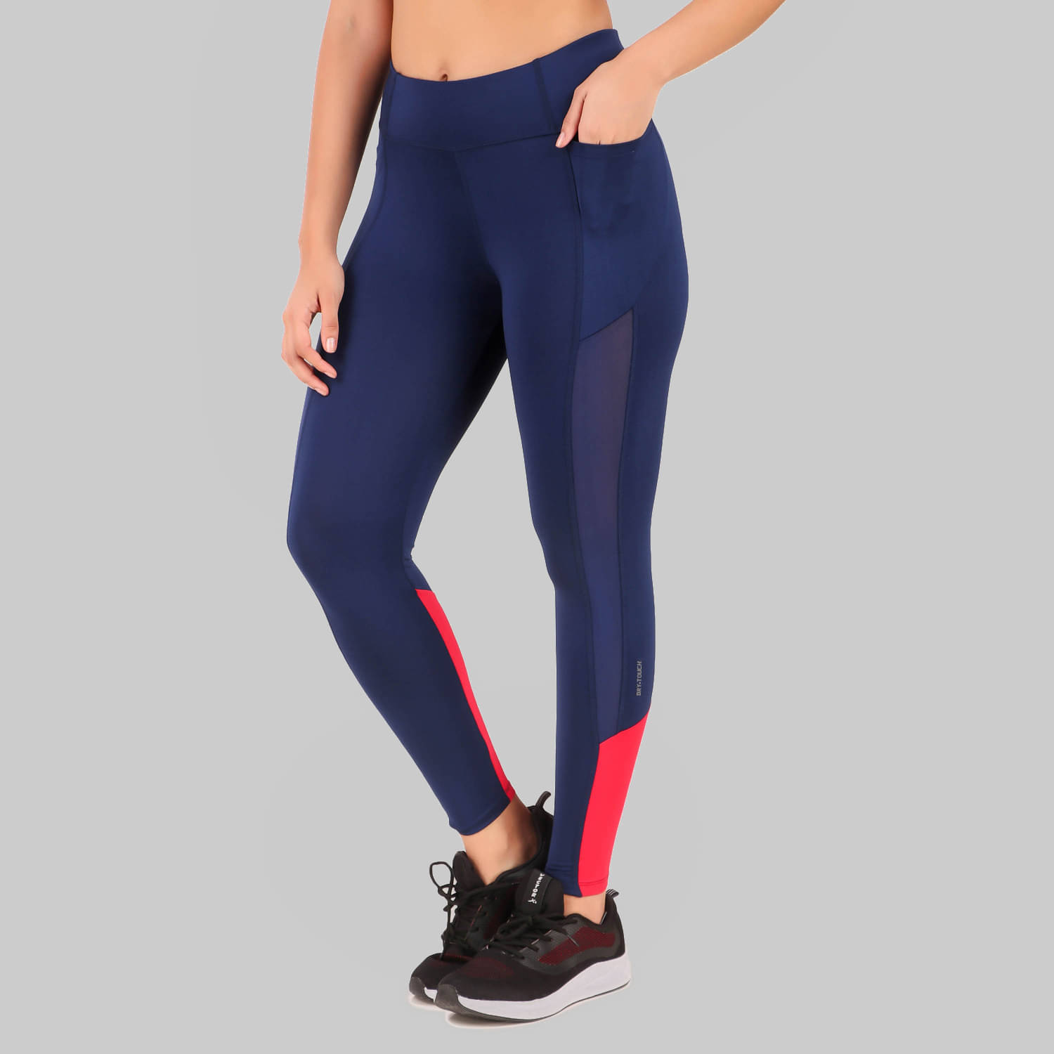     			Vector X - Blue Polyester Slim Fit Women's Sports Tights ( Pack of 1 )