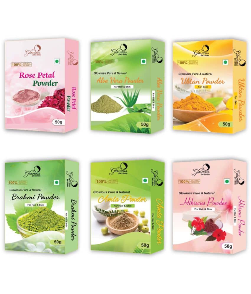 glowious - Skin Toning Face Pack for Normal Skin ( Pack of 6 )