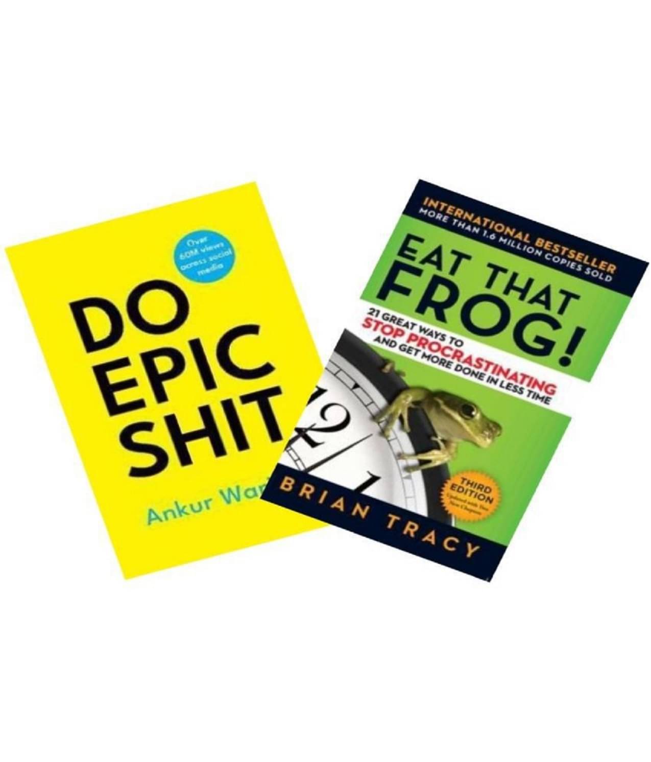 (Combo of 2 ) Do Epic Shit + Eat That Frog! Paperback (Combo of 2 ) Do Epic Shit + Eat That Frog! Paperback