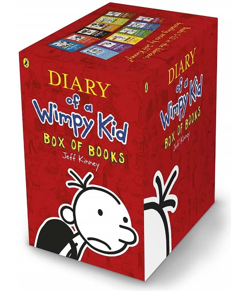 Diary of a Wimpy Kid Box Set - Books 1-12 Paperback – 15 October 2019 - Stationery | Buy online on ZillyBuy