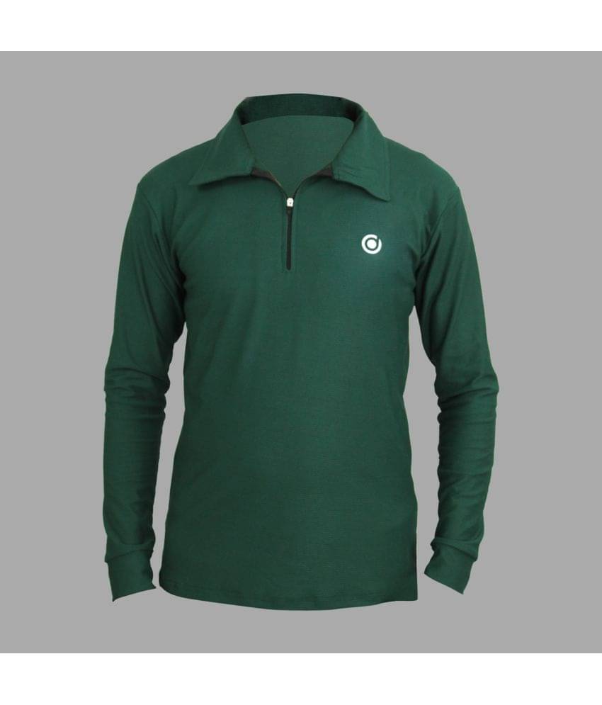     			Diaz Pack of 1 Girls Polyester Blend T-Shirt ( Green )