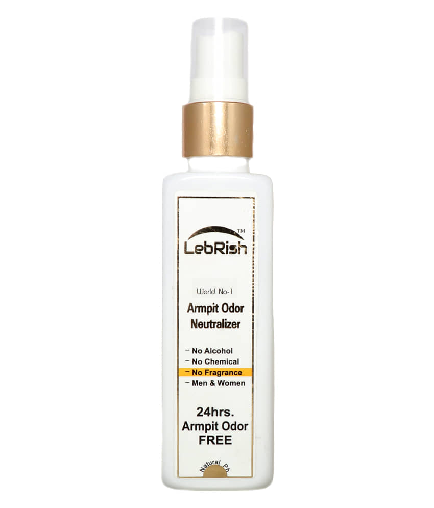 LebRish - Armpit Odor Neutralizer (Zero Fragrance) Deodorant Spray for Unisex 100 ml ( Pack of 1 )