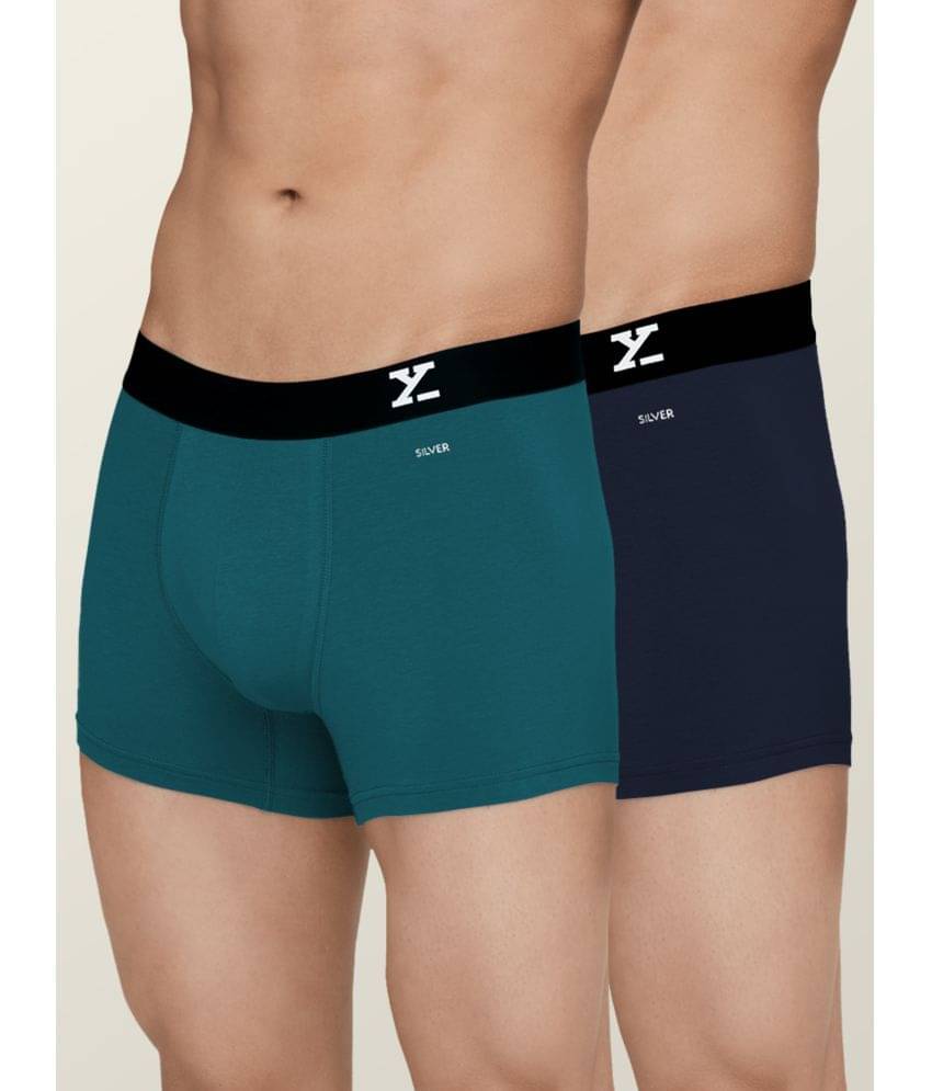 XYXX Pack of 2 Cotton Trunks For Men's ( Multicolor ) XYXX Pack of 2 Cotton Trunks For Men's ( Multicolor )