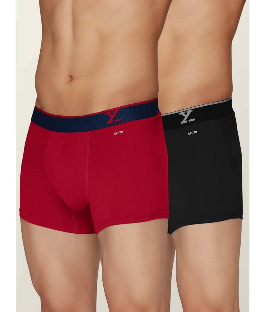 XYXX Pack of 2 Cotton Trunks For Men's ( Multicolor ) XYXX Pack of 2 Cotton Trunks For Men's ( Multicolor )