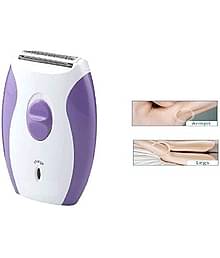 JGJ Rechargeable Women Epilator ( Purple White )