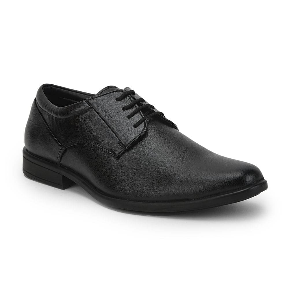     			Fortune By Liberty Black Men's Derby Formal Shoes