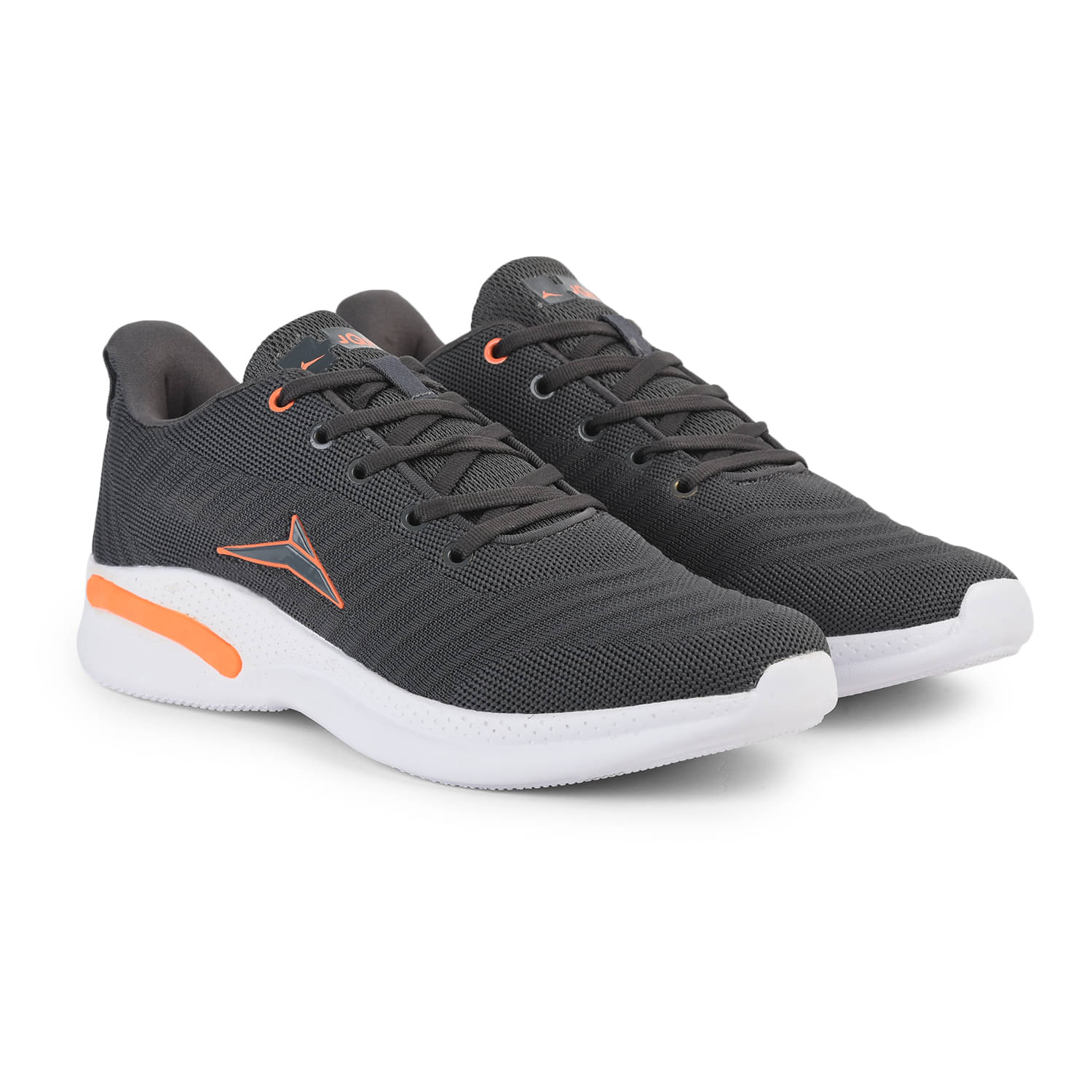 JQR - SOFT 02 Dark Grey Men's Sports Running Shoes     			JQR - SOFT 02 Dark Grey Men's Sports Running Shoes