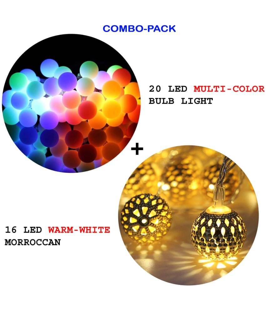 MIRADH - Multicolor 3Mtr String Light ( Pack of 1 ) MIRADH - Multicolor 3Mtr String Light ( Pack of 1 )