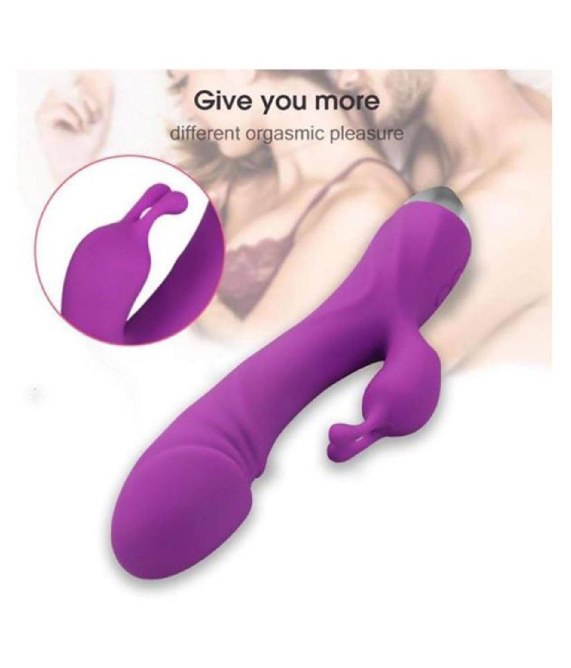     			ROMEO G-SP*OT RECHARGEABLE RABBIT VIBRATOR 10 SPEED VIBRATING DILDO - SEX TANTRA