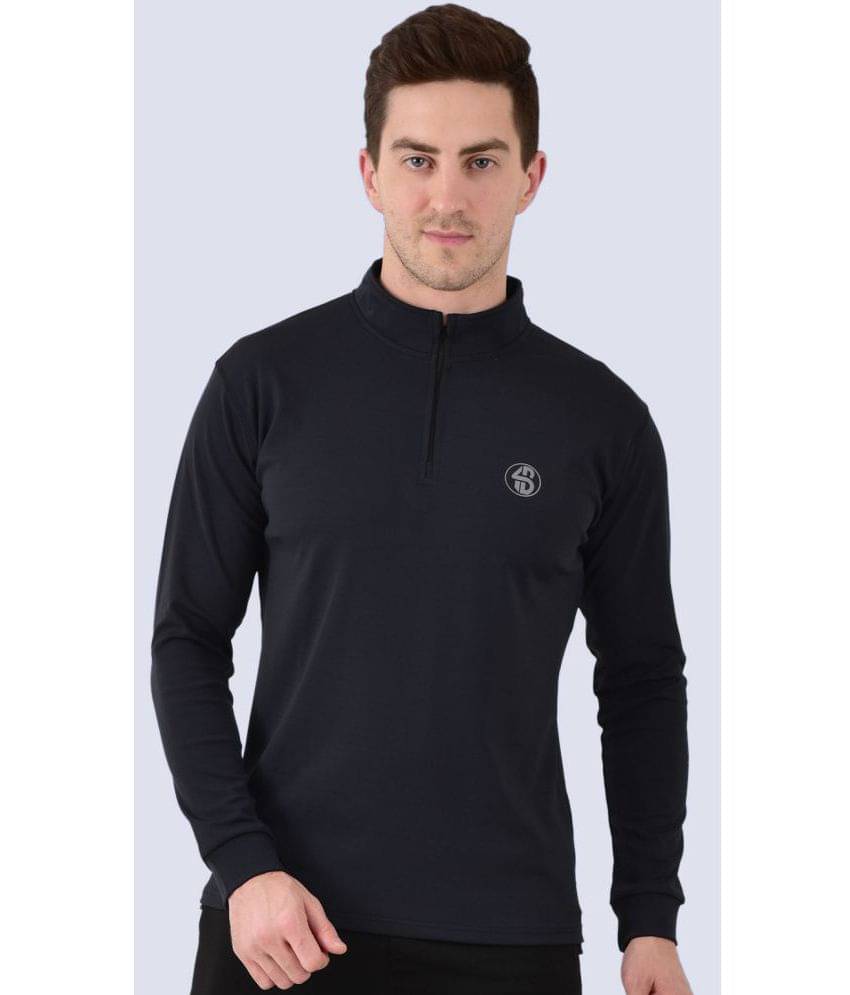Forbro - Black Polyester Regular Fit Men's Sports T-Shirt ( Pack of 1 ) Forbro - Black Polyester Regular Fit Men's Sports T-Shirt ( Pack of 1 )
