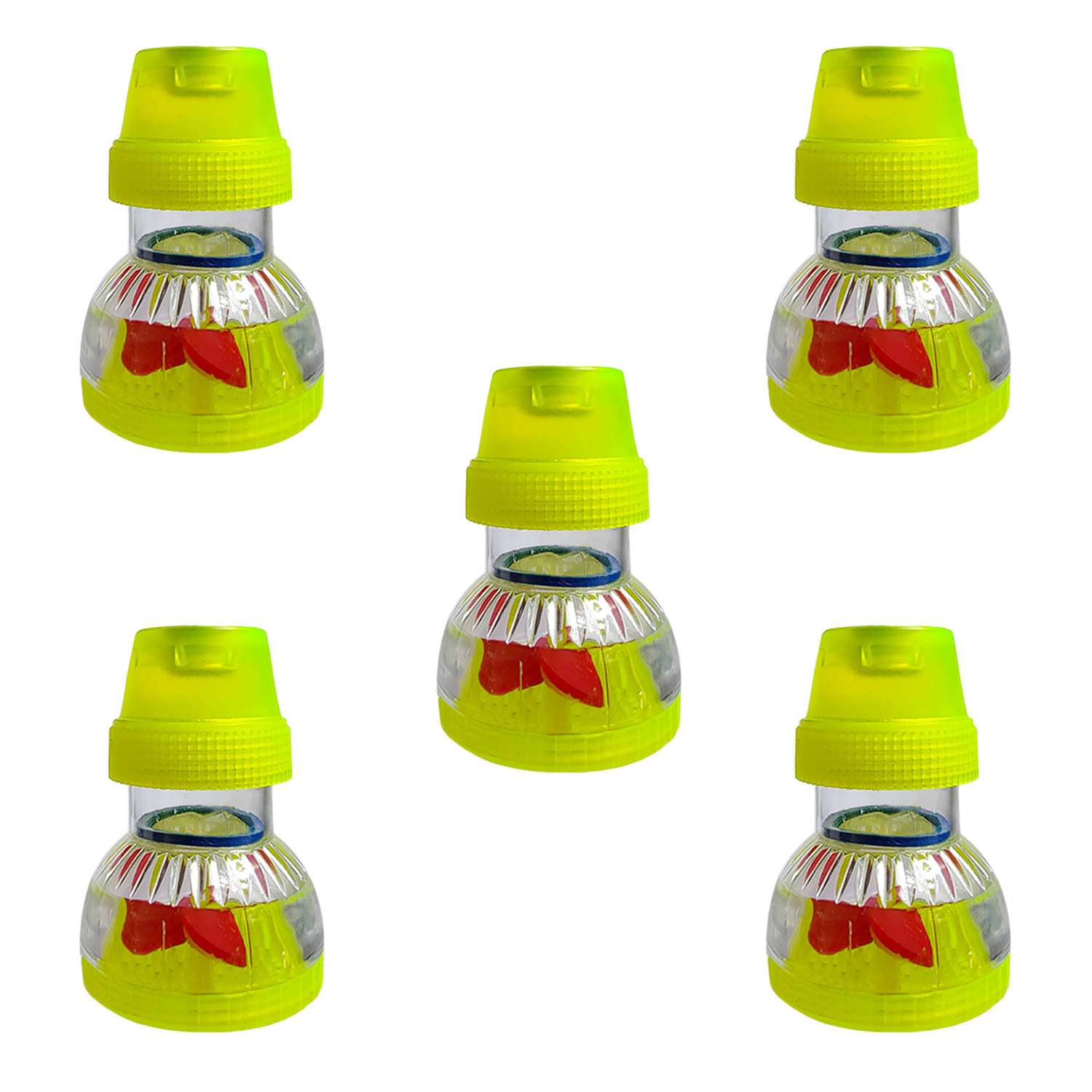     			LAXMI Water Softner Filter/Tap Shower Sprinkler head Plastic Shower (PACK OF 5) - Filter Compatible with Non Electric Water Purifiers